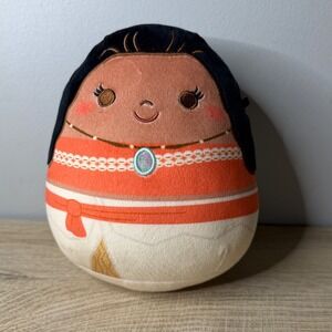Disney Moana Squishmallow‎ 8 Inch Plush Moana Princess Kellytoy Squishy Original